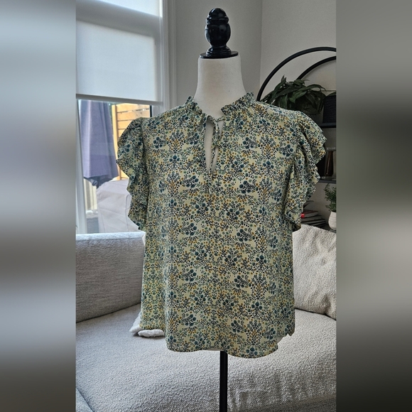 Joie Multicolor Floral Blouse - Picture 1 of 4